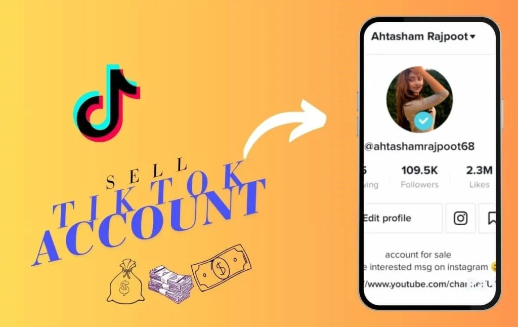 sell tiktok account